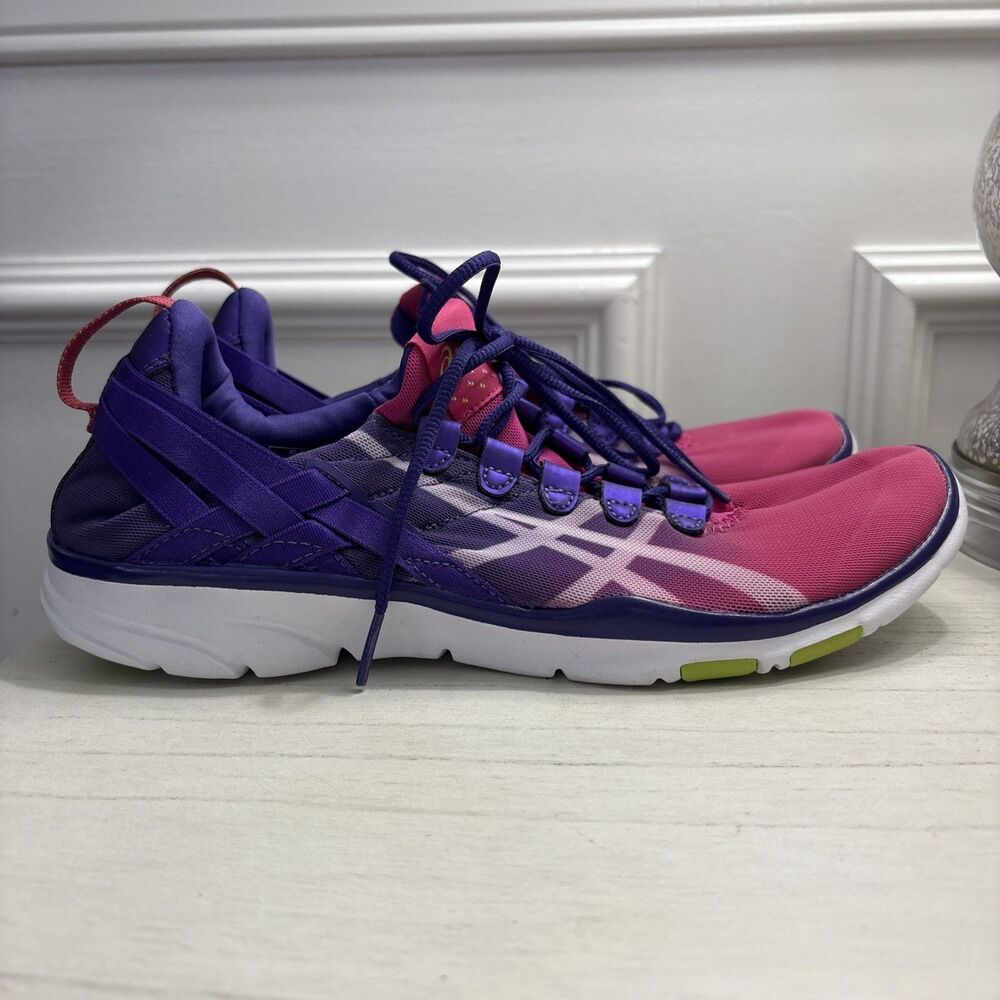 ASICS Gel Fit Sana Cross-Training Shoes – Purple/Hot Pink – Women’s Size 9